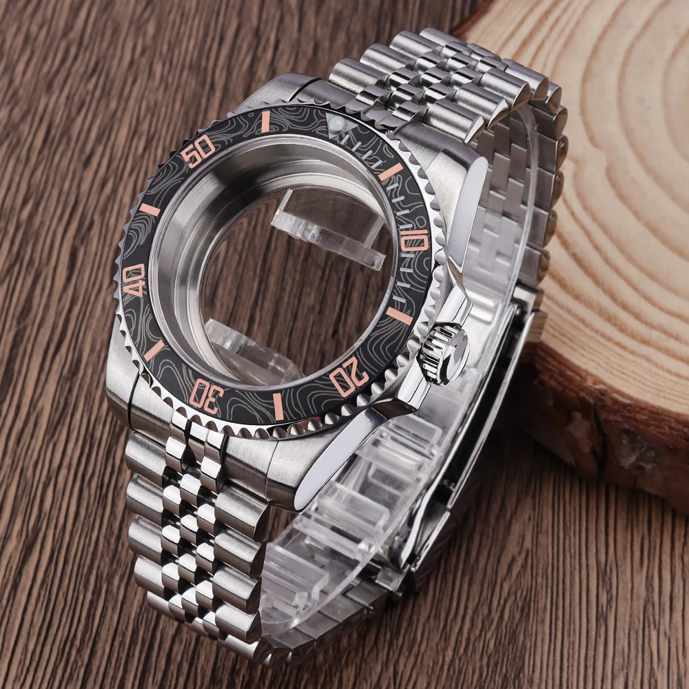 40mm-sub-gmt-watch-case-20mm-5-link-bracelet-for-nh35-nh34-nh36-eta-2824-st2130-miyota-8215-movement-sapphire-crystal-120-clicks