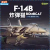 1/48 GWH 모델 조립 항공기 F-14B 폭탄 고양이 캐리어 기반 전투기 조립 모델 L4833 무색 맞춤 장난감 생일 선물 1