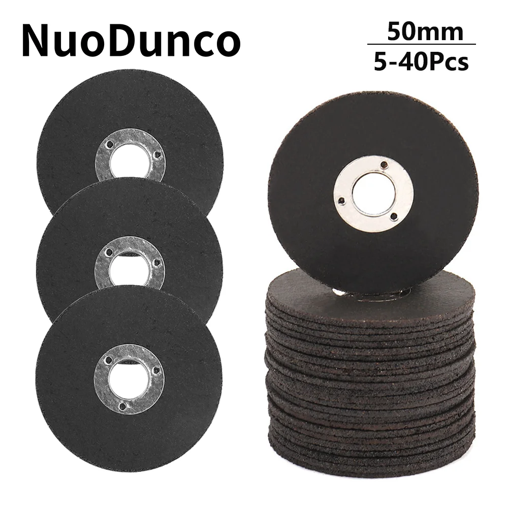5-40 قطعة 2 بوصة التعميم الراتنج شفرة المنشار أسطوانة تقطيع معدنية صغيرة زاوية طاحونة عجلة ل أداة دوارة معدن الخشب الفولاذ المقاوم للصدأ #1