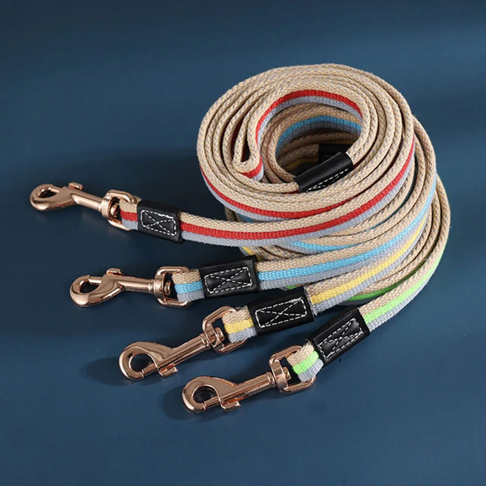 Correa de entrenamiento para perros grandes, resistente y duradera, de nailon. Cuerda de tracción para pasear y entrenar a cachorros y perros pequeños, medianos y grandes._voghion.com