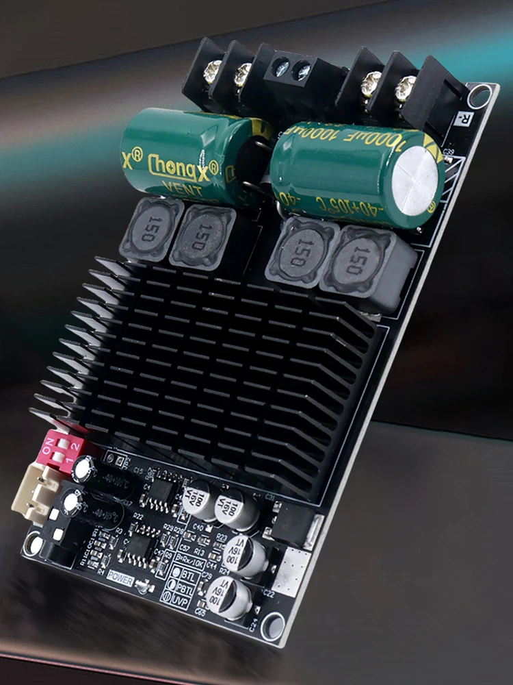 ZK-2001 TPA3221 순수 리어 스테이지 디지털 앰프 보드 100Wx2 듀얼 채널 DC 10-30V 200W AMP 브리지드 모노 서브우퍼 스피커