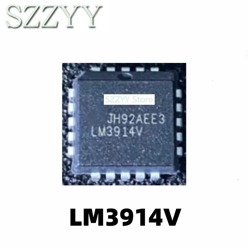 5PCS LM3914 LM3914V PLCC20 packaged integrated circuit IC chip/display driver chip