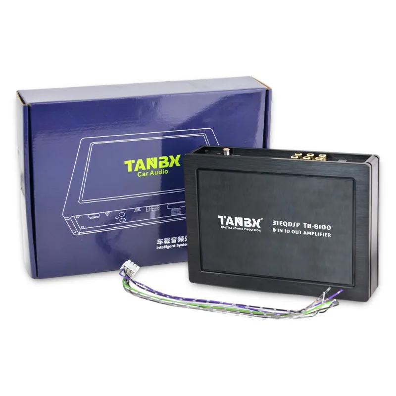 Профессиональная модификация аудиосистемы, высококачественный процессор усилителя DSP 8 в 10, поддержка компьютера/Android
