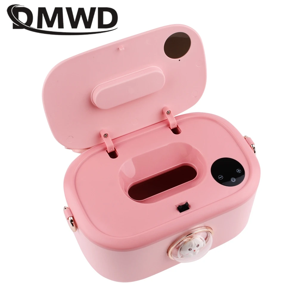 DMWD المنزلية مناديل سخان منشفة الرطب موزع قناع الوجه دفئا الكهربائية الطفل الأنسجة آلة التدفئة 0-55 ℃ ثابت درجة الحرارة 220 فولت