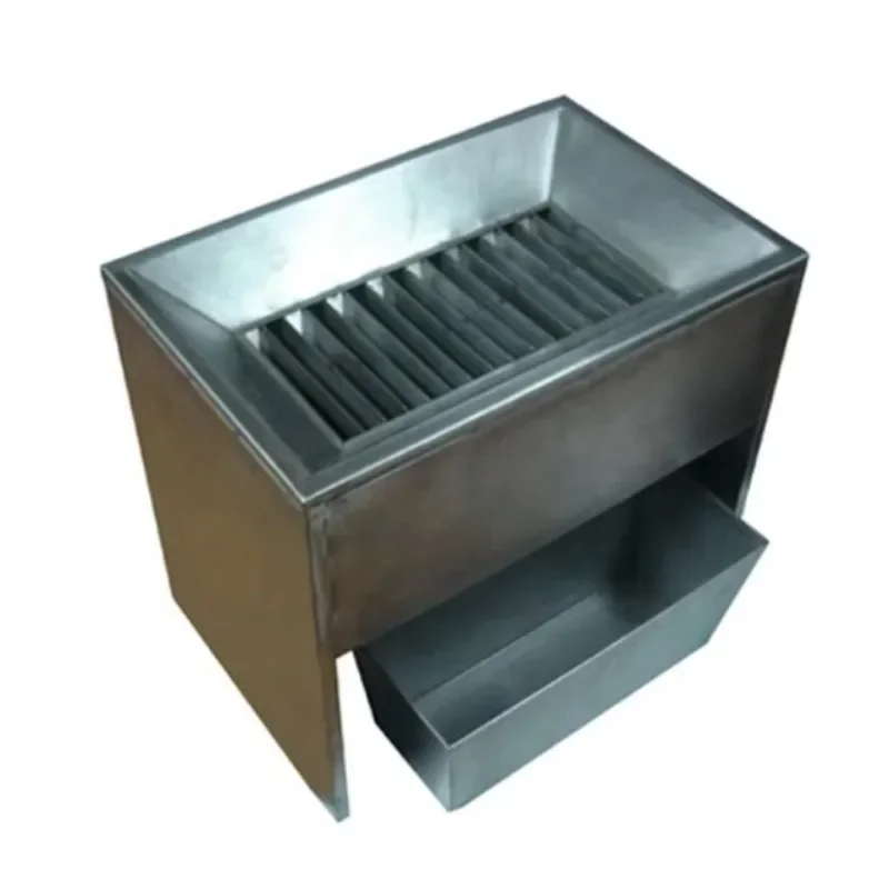 Large capacity splitter shallow leaf box sampler splitter grain washing classifier