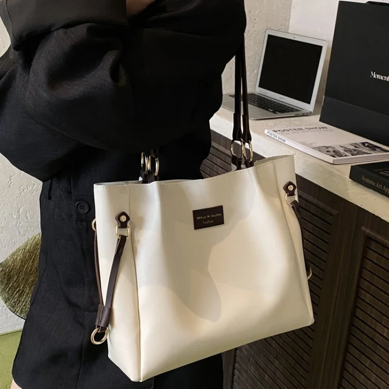 

Женская большая сумка из кожи премиум-класса с парижским стилем и элитным элегантным повседневным образцом ​