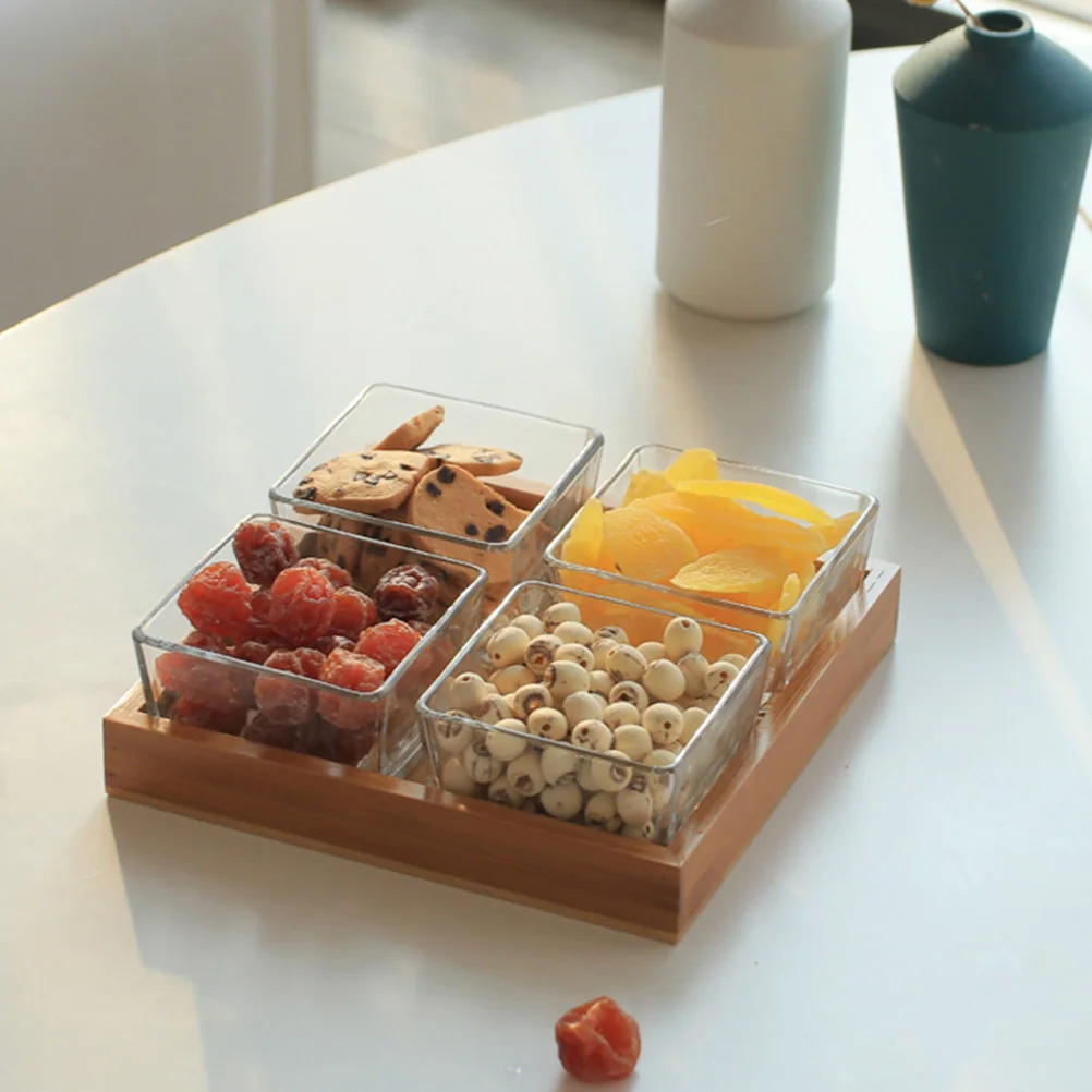 

1Set Multipurpose Trays High Quality Materials Nuts Plates Fruits Candies Storage Design Assorted Color