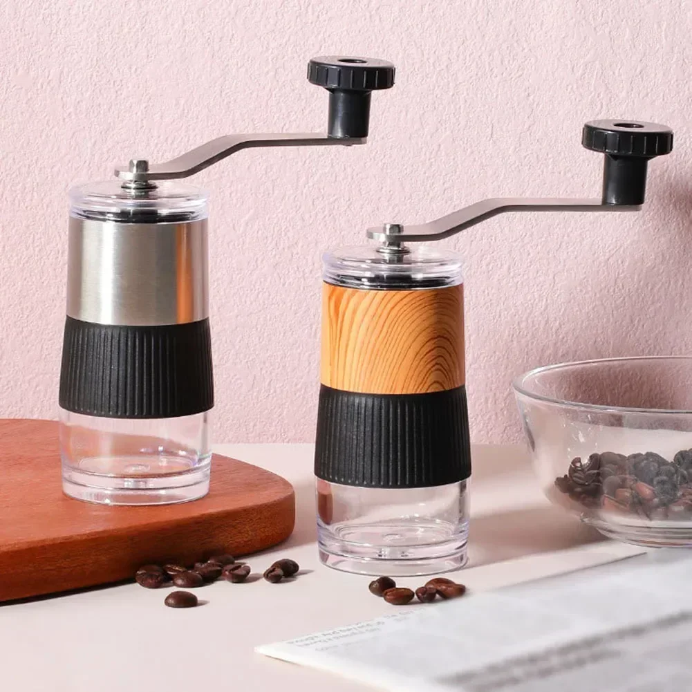 Coffee Bean Grinder Espresso Mill Manual Handheld Portable Adjustable Accessorie Adjustable Coffee Machine Coffeeware