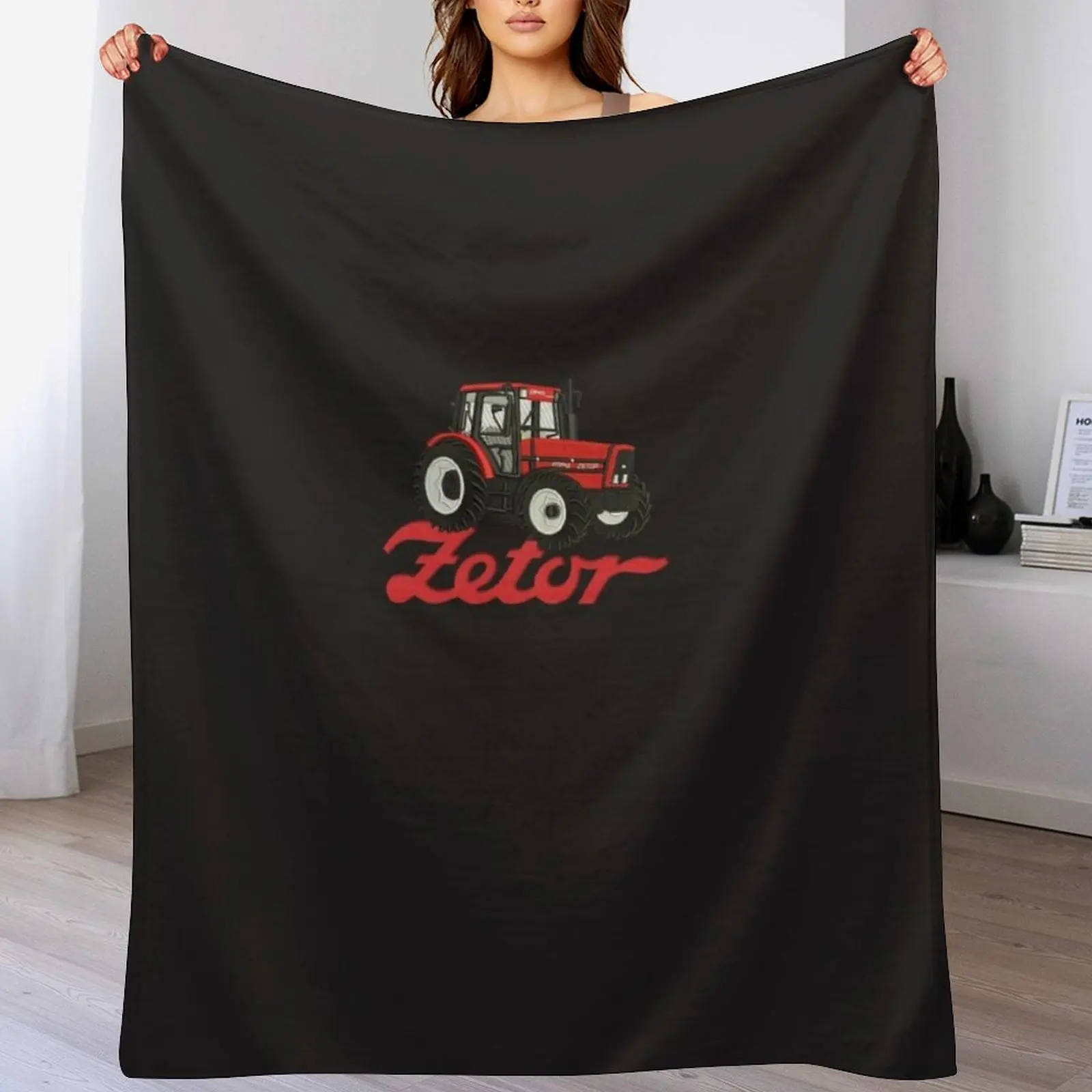

Company zetor tractor Essential T-Shirt Throw Blanket Color Fast Cozy Throw Blanket