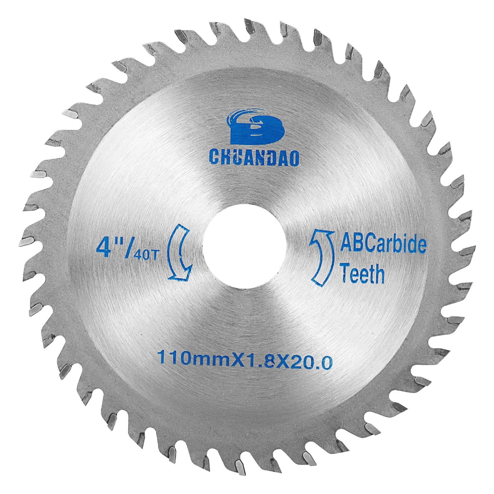 1PC Kreissäge Klinge Rad Discs Für Holz Schneiden 110mm Hartmetall Trennscheibe Holz Sägeblatt – Detail 4