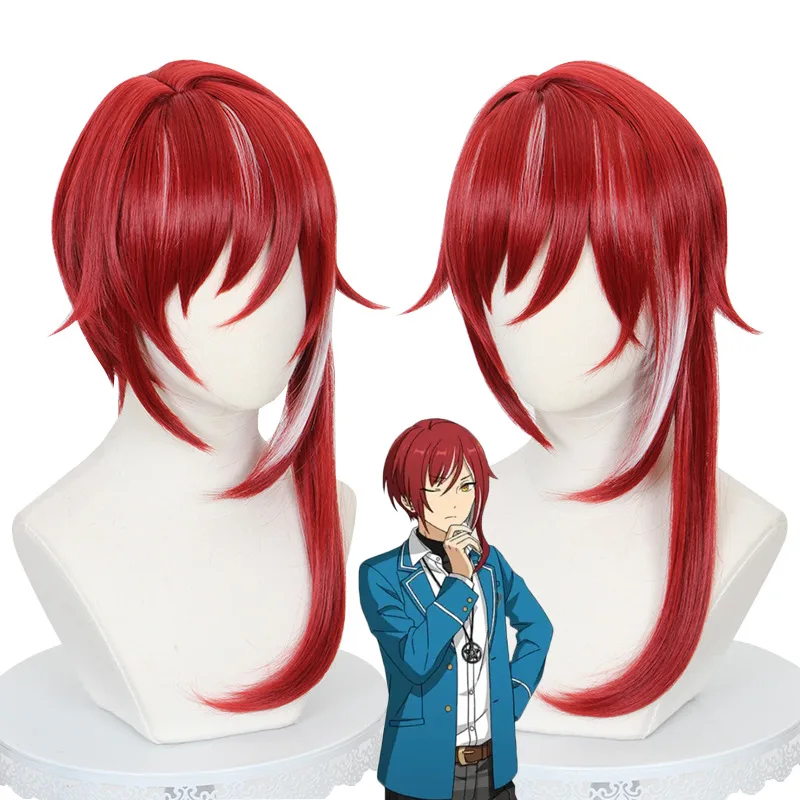 Xiu Dan Idol Dream Festival ES Reverse Summer Nagato Switch Cosplay Wig Realistic Human Hair 515A