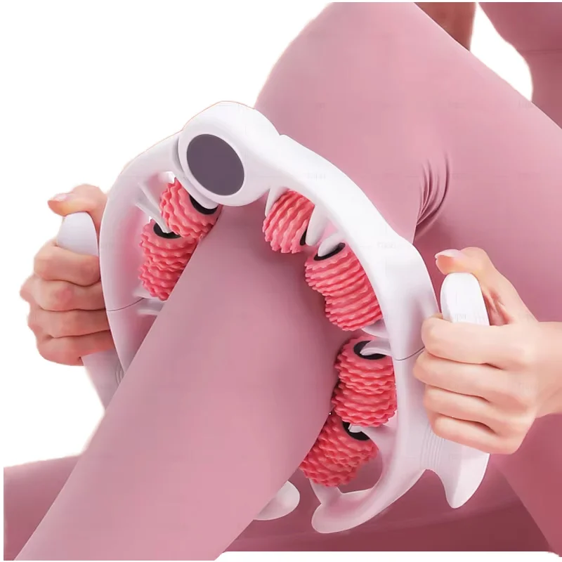 

Removable Handle Anti-Cellulite Massage Roller - For Thighs Legs Buttocks Sports Massage Accessories