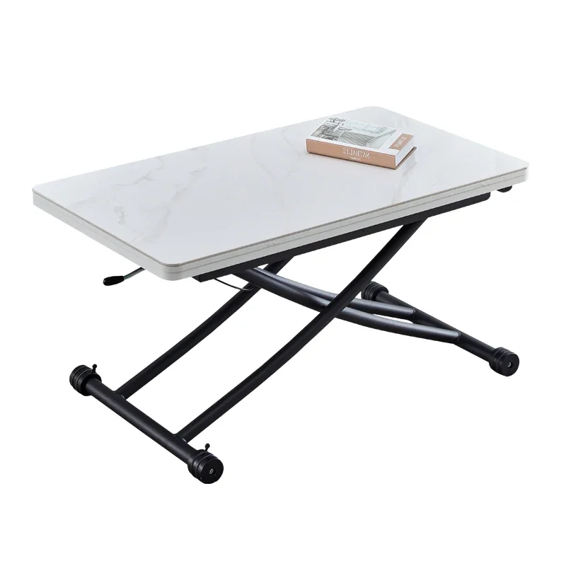 

Многофункциональный подъемный складной журнальный столик из каменной плиты, обеденный стол двойного назначения, простой складной домашний дом для аренды