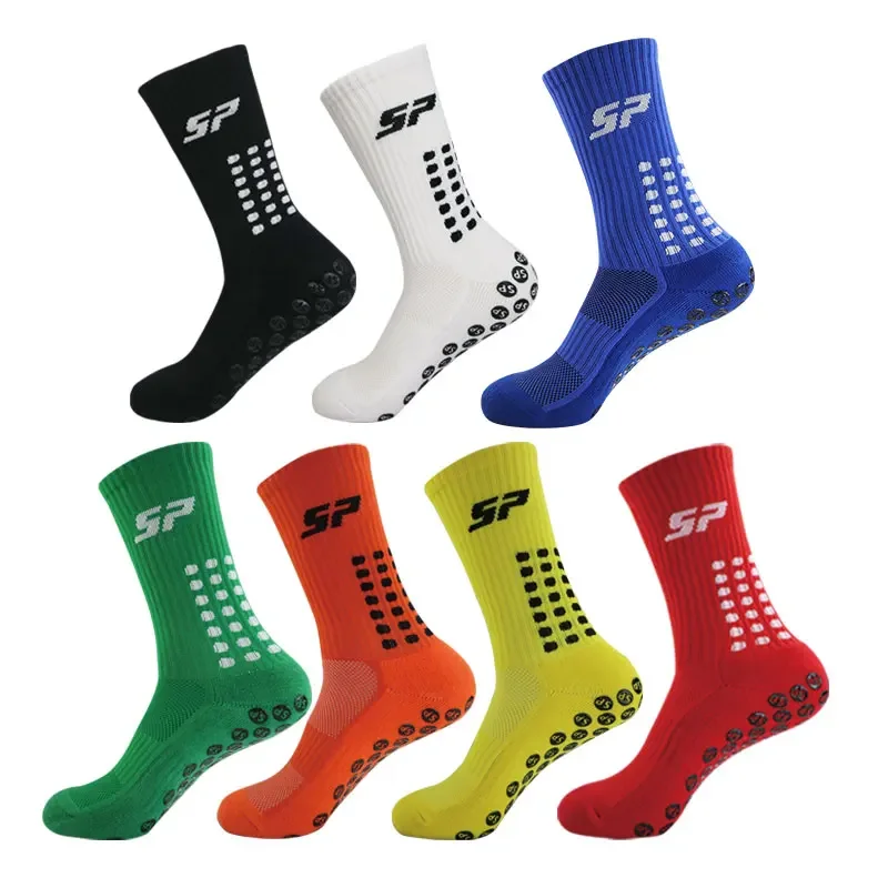 AliExpress 1 Pair SP Football Anti Slip Sports Socks Outdoor Basketball and Tennis Cycling Sport Socks