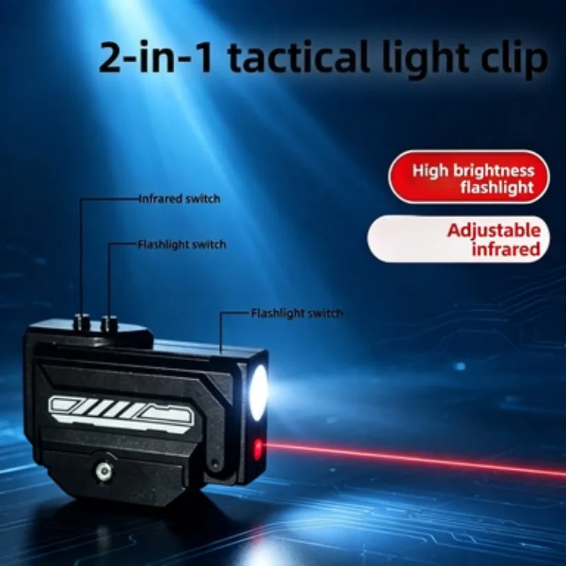 Pocket Carry Toy Dual Light Decor Piece 20MM Standard Base Red Lamp & Ultra Tiny Mini Decor Light