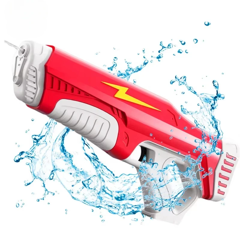 

Wholesale Unisex Electric Stark Red Super Soaker Powerful Automatic Squirt Water Gun Toy for Kids Adults for Summer Outdoor Fun
