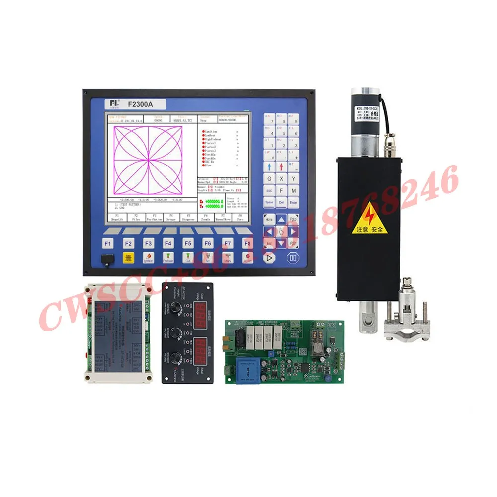 

CNC THC Plasma Controller KIT F2300A+SF-HC25K+JYKB-100-DC24V 2Axis Cut Machine Torch Height Control for CNC Parts