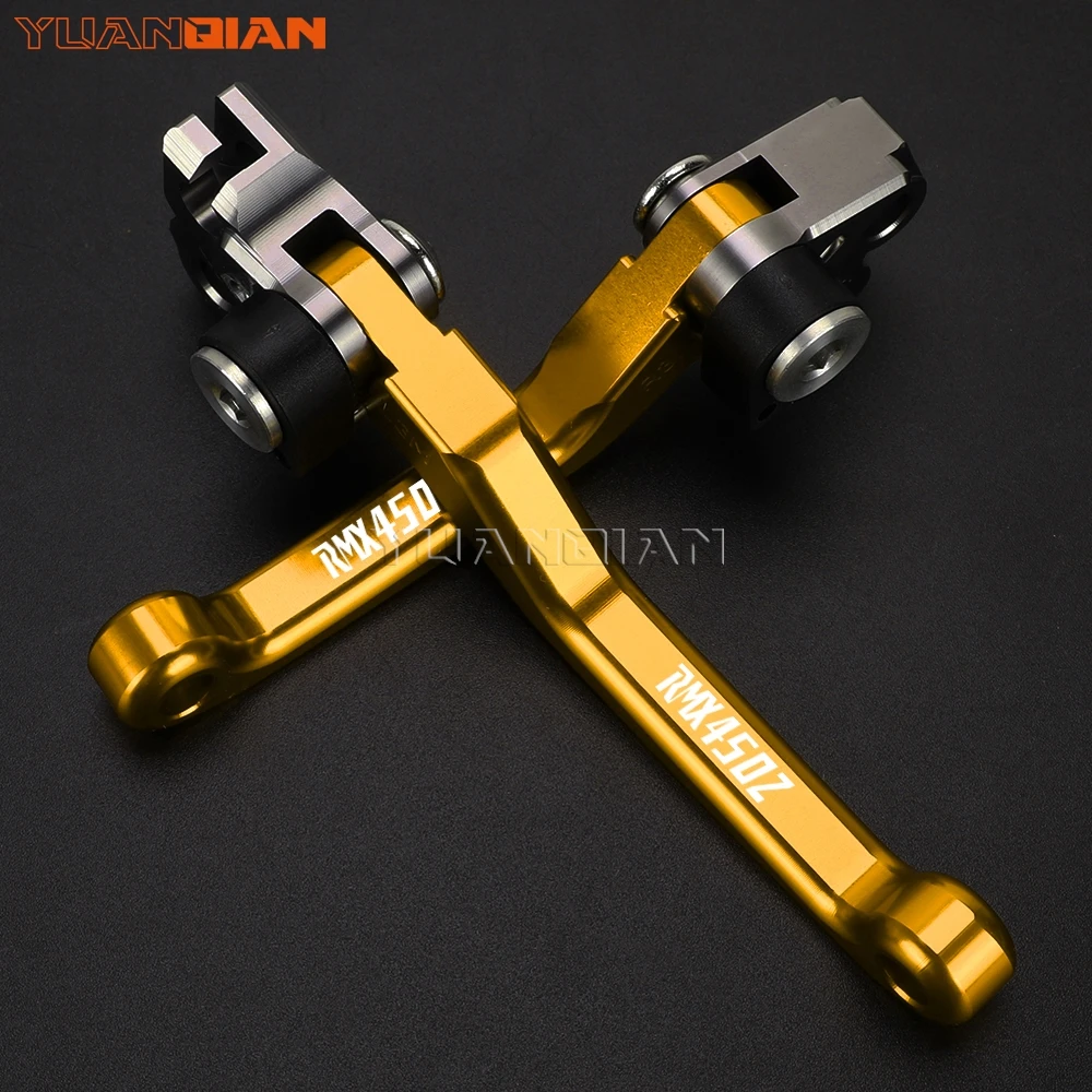 

For Suzuki RMX450Z RMX 450Z 2010 2011 2012 2013 2014-2018 Motorcycle Accessories Pivot Brake Clutch Levers Dirt Pit Bike Handle