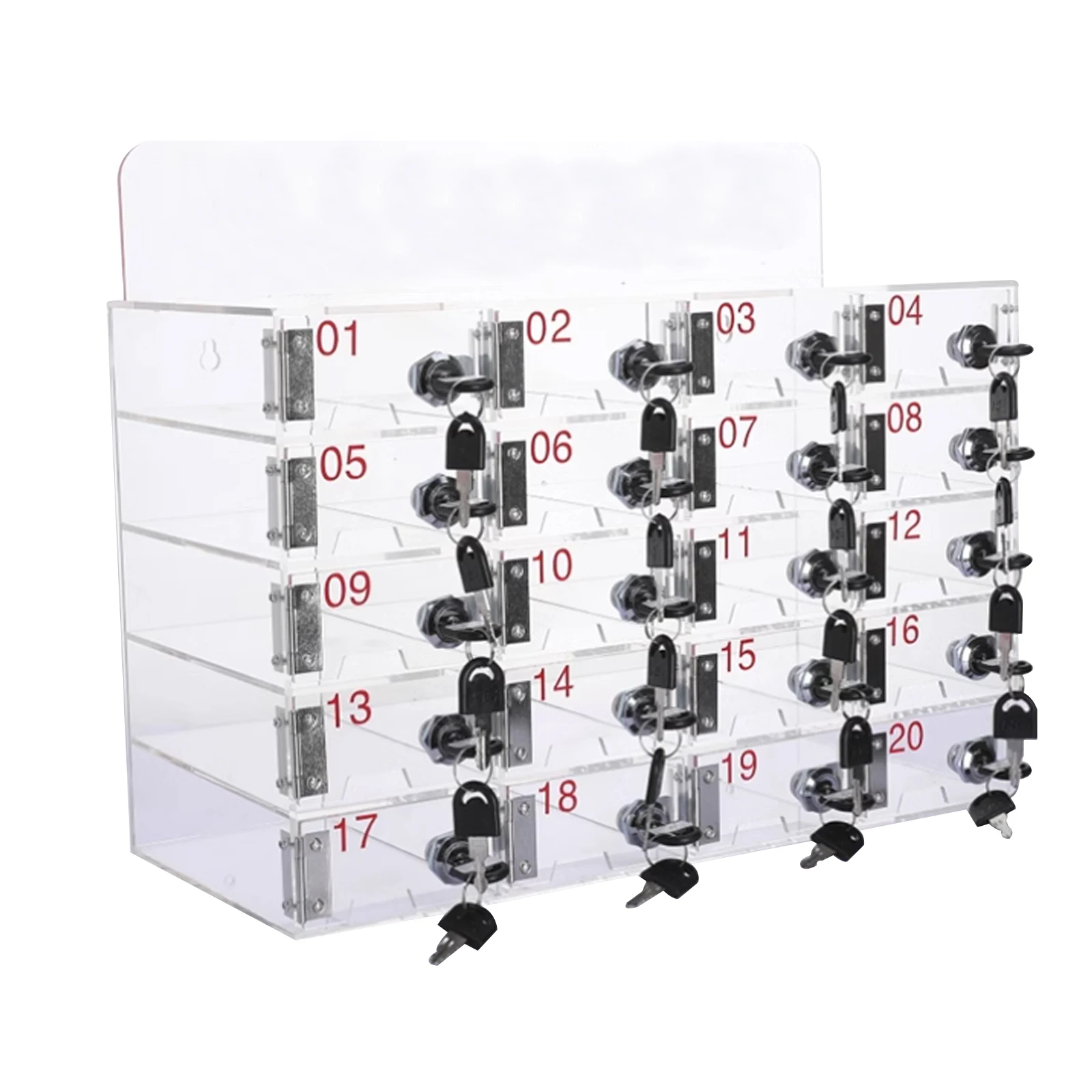 Mobile phone safe deposit box Company mobile phone storage box Mobile phone storage box with individual lock