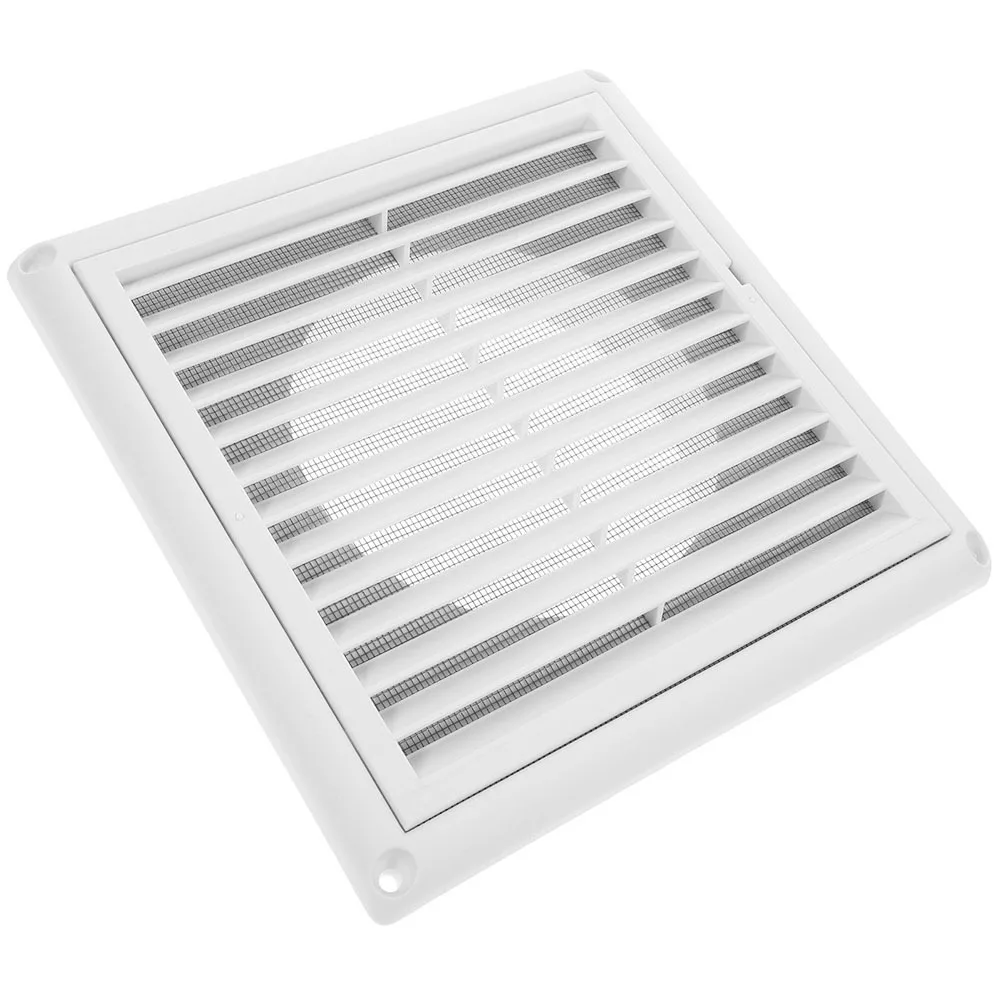 

Exhaust Vent Cover Air Vent Grille Duct Cover Adjustable Louvers for Bathroom Exterior Wall Fresh Air Moisture Control