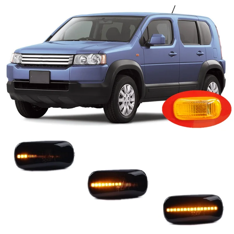 

for Honda Crossroad RT 2007 2008 2009 2010 Dynamic LED Side Marker Turn Signal Light Lamp Tuning Accessories