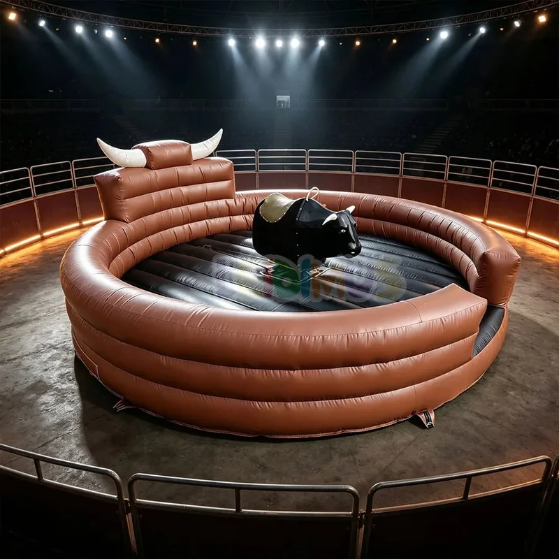 Party Rental Equipment Riding Rodeo Cow Kids Adults Mechanical Bull for Events