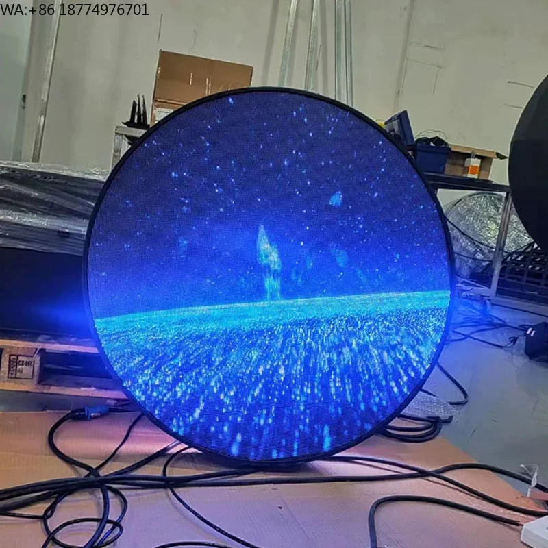 JL Customized LED Display Screens  Circular logo Shop Signs, Indoor and Outdoor Product Display Screens