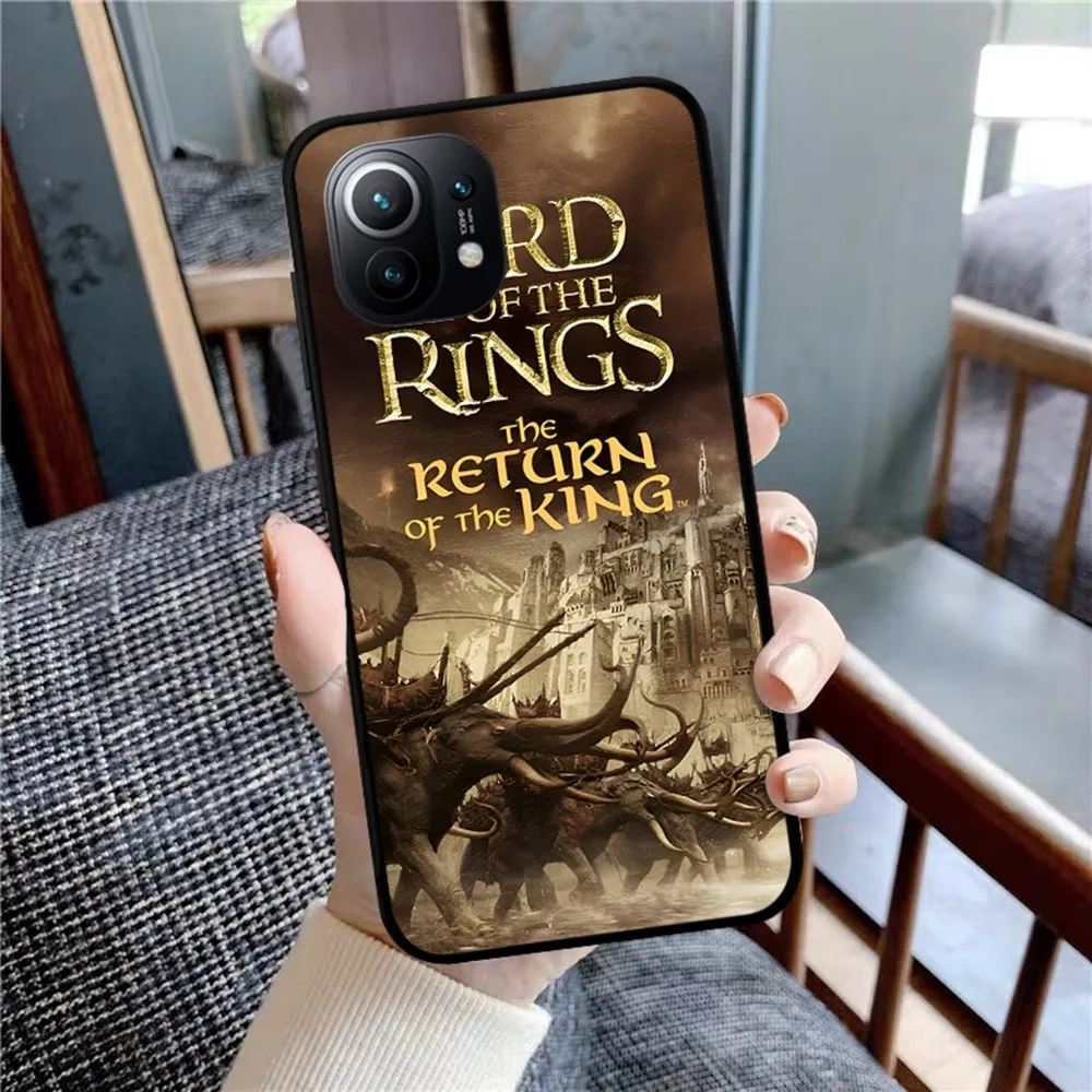 Movie R-Rings Of The L-Lords Phone Case For Xiaomi Mi 5X 8 9 10 11 12 lite pro 10T PocoX3pro PocoM3 Note 10 pro lite