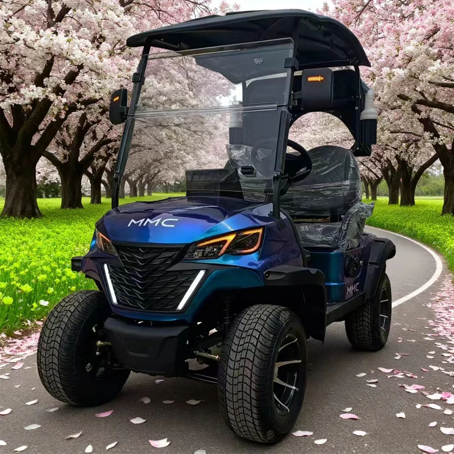 الصين MMC الموضة الكلاسيكية 2 4 6 8 مقاعد 48 فولت/60/72 فولت 4000 واط/5000/7500 واط سبائك الألومنيوم عربة جولف كهربائية