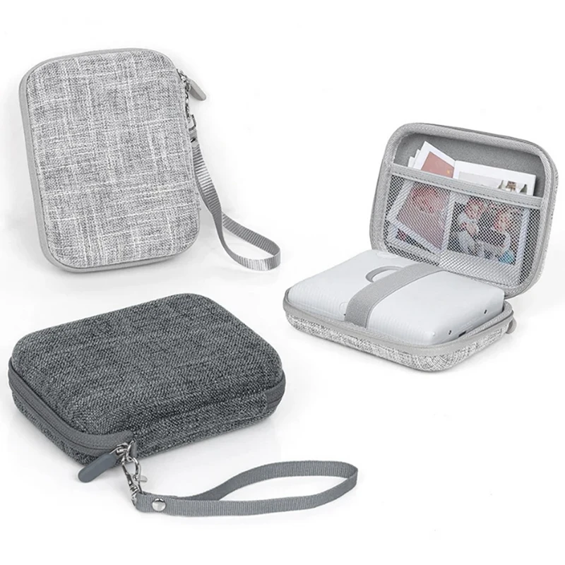 حافظة تخزين لكاميرا Fujifilm Instax ، حقيبة سفر ، حماية مربعة ، وصلة صغيرة ، وصلة 2