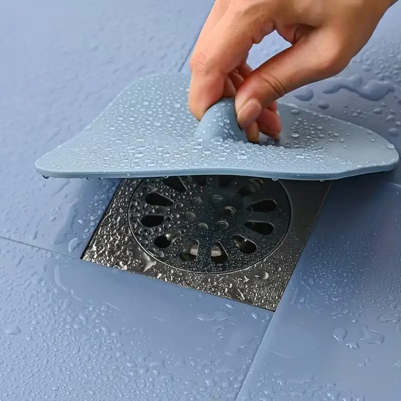 1/2pcs Universal Drain Cover – Odor & Pest Proof for Shower, Bathtub Sink, Bathroom Drainage Protection - view 4