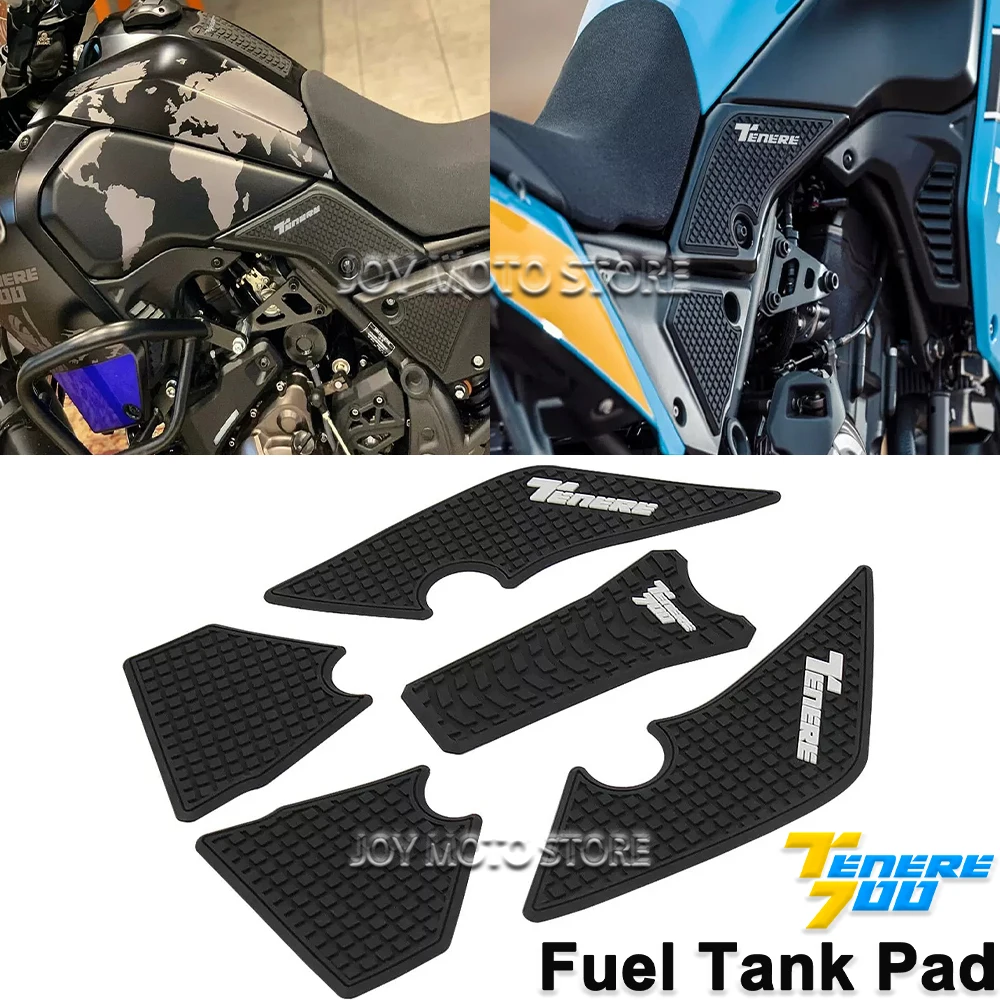

For Tenere 700 tenere 700 xtz 700 Motorcycle Accessories Fuel Tank Pad Protector Sticker Side Anti Slip Protection Pad Knee Grip