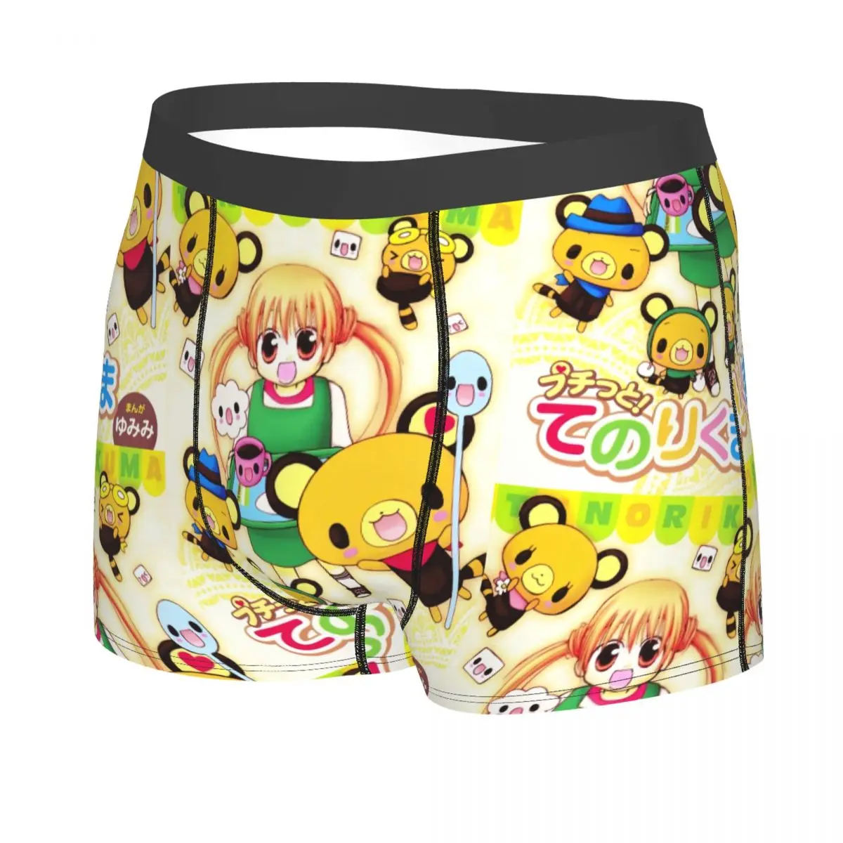 Custom Disney Cartoon Tenorikuma Sanrio Anime Bear Underwear Men Print Boxer Shorts Panties Briefs Breathable Underpants