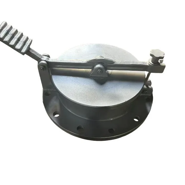 Aluminum DN200/DN300 foot oil measuring hole gas station oil measuring device GLY aluminum composite rotating oil measuring