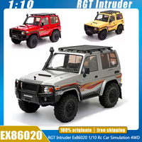 RGT Intruder Ex86020 1:10 Rc Car Simulation LC71 4WD Off-Road Climbing Vehicle Boy Toy Model Toys Birthday Gifts Custom