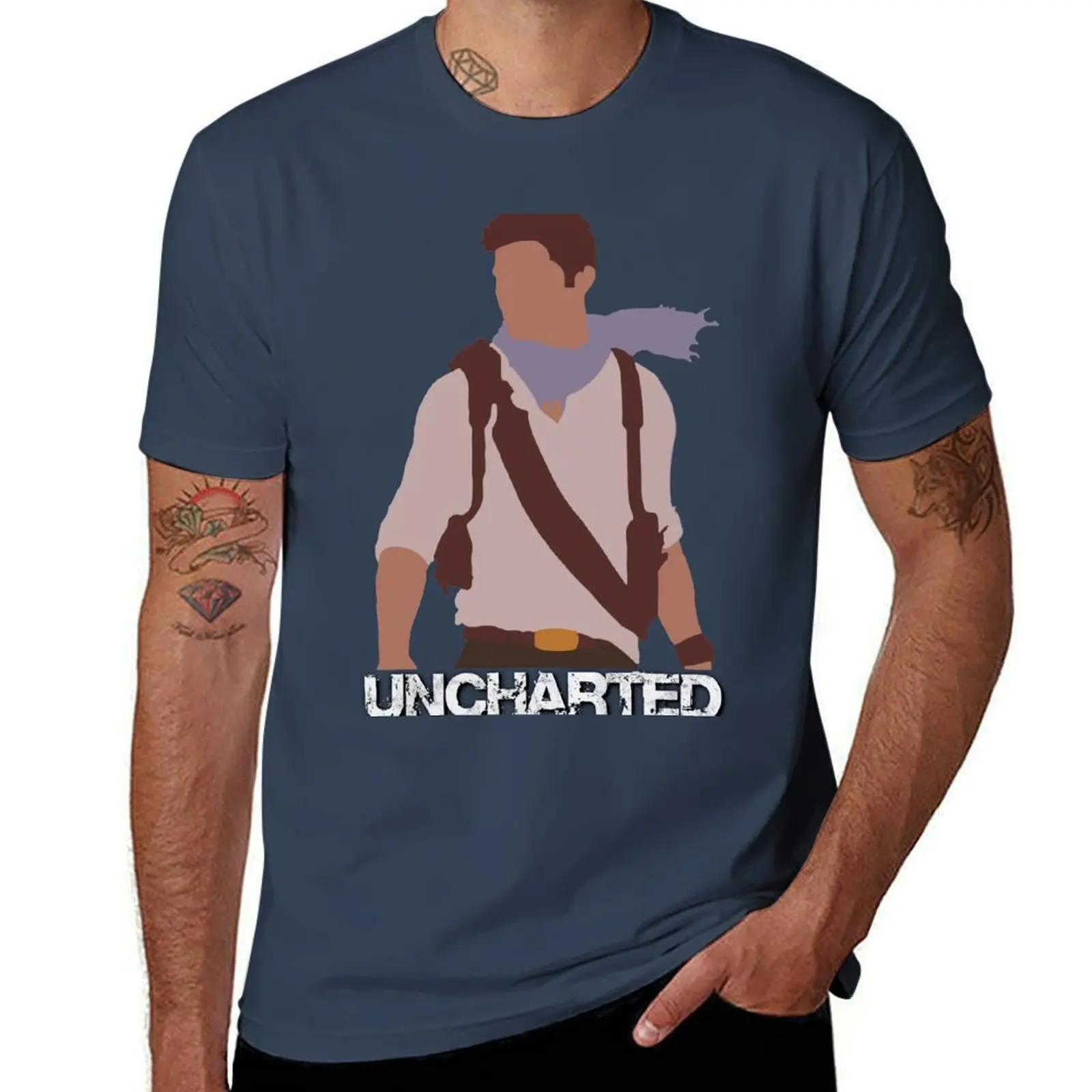 

Art Uncharted Minimalist T-Shirt Simple Trendy Casual T-Shirt