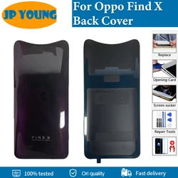 Original New Back Glass Rear Housing Cover For Oppo Find X Back Door CPH1871 PAFM00 Back Battery Case Repair Replacement