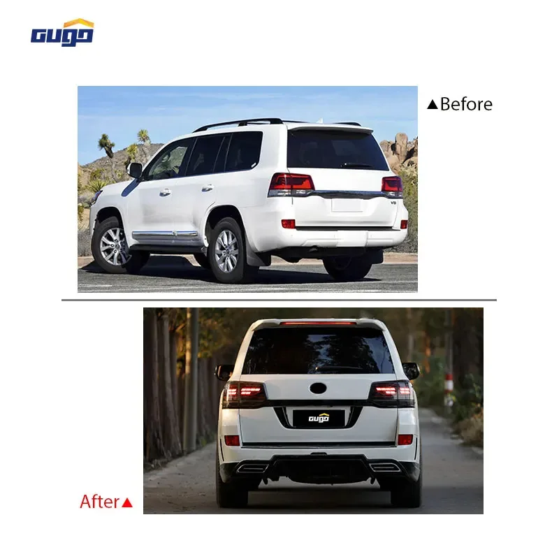 

Factory hot salesGUGO 2016-2020 LC200 Navigator Edition Body Kit Accessories New Condition Car Parts with Front Rear Bumpers and