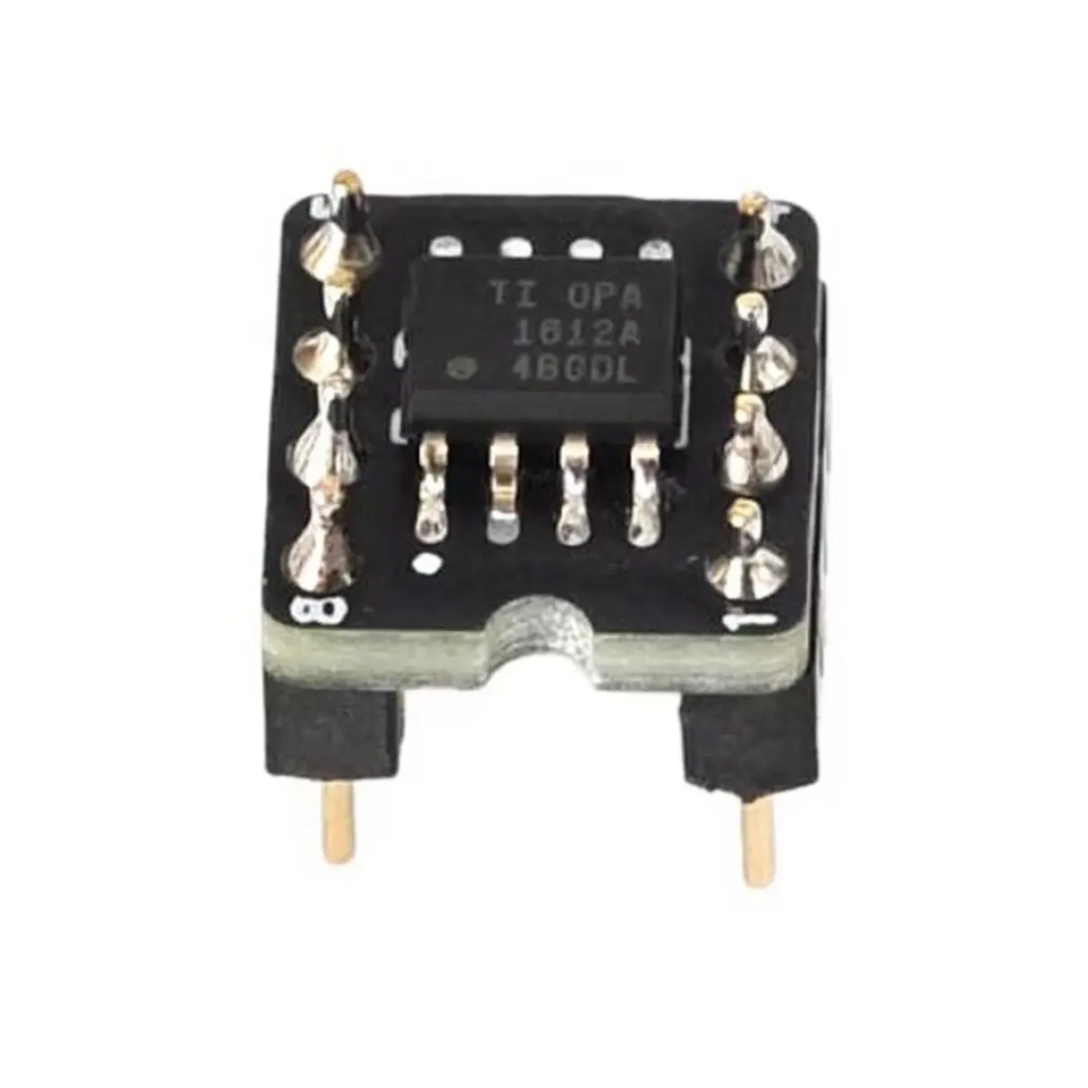 OPA1612 Dual Op Amp Ultra-Low Distortion (0.000015%) Dual Operational Amplifier, SMD to DIP, Thickened Pins