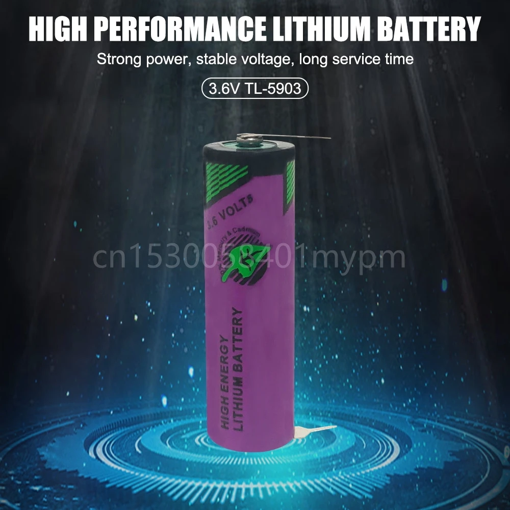 5PCS Original Israel TL-5903 ER14500 14500 3.6V 2400mah AA Battery PLC CNC Non-Rechargeable Lithium Battey with Welding