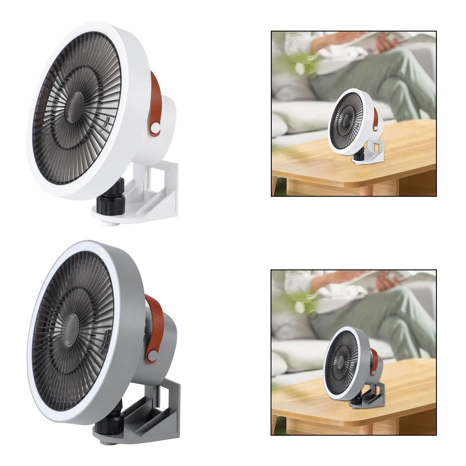 Настенный вентилятор 5 В/2 А, ночник, простая установка 180 °   Потрясающая головка с радиоуправлением для кухонного рабочего стола в помещении, гаражное основание