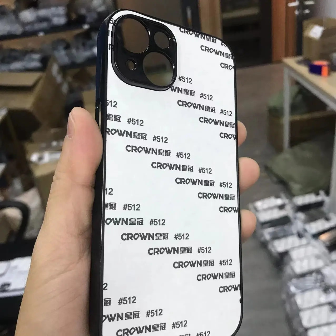 100pcs  iphone 14 wholesale bluk Sublimation Blank phone plastic case for 14 pro 13 12 mini 12 Pro Max 7 8 11 xs max xr