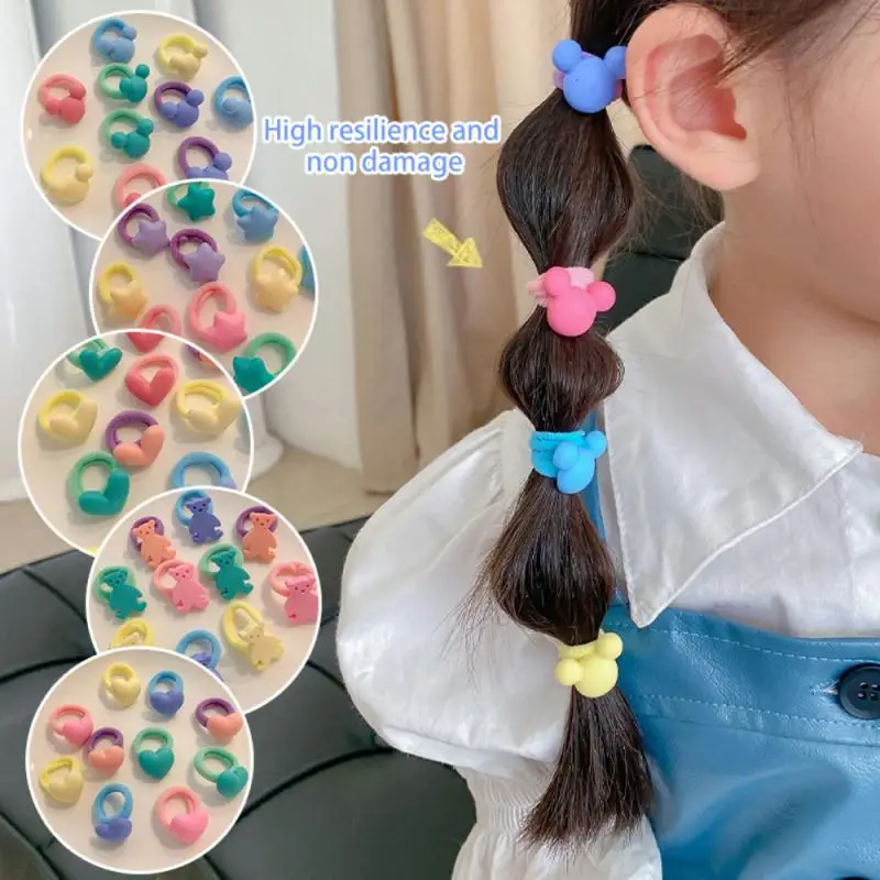 

Children's Rubber Band Does Not Hurt The Hair Elastic Good Girl Baby Head Rope Small Tie Hair Chirp Scrunchies Headdress