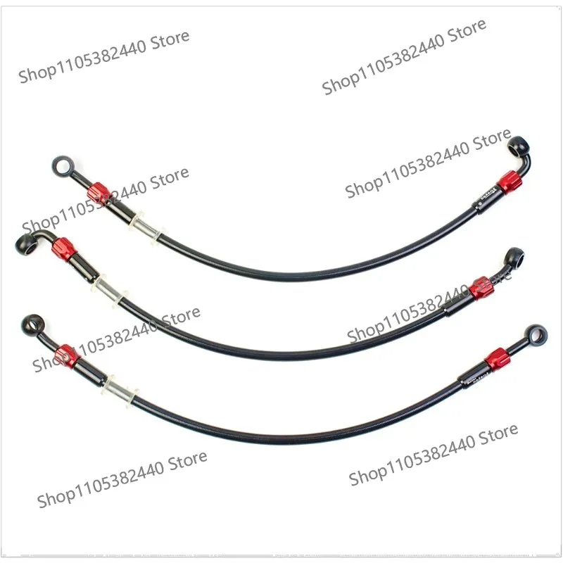 10mm Universal Stainless Steel Braided Hydraulic Brake Hose Line for Motorcycle Scooter E-bike