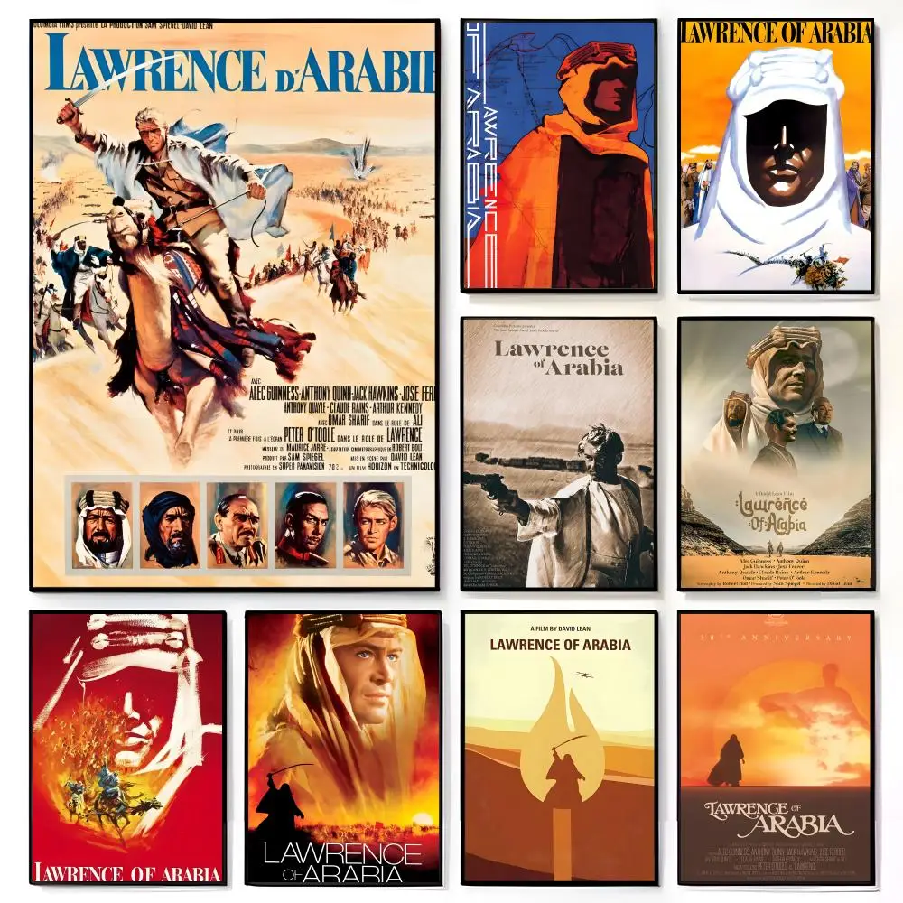 Epic Film Lawrence of Arabia Poster American Film Mural Home Childrens Room Wall Decor Print