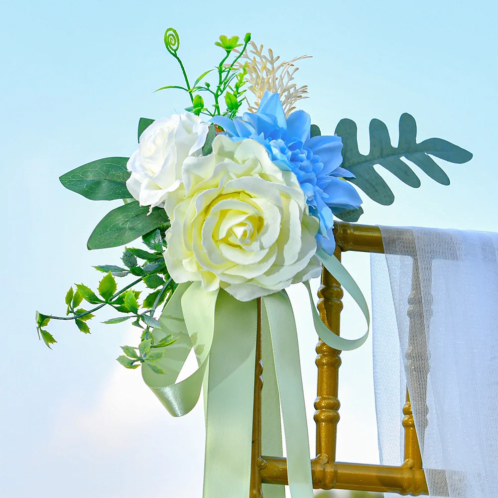 Simulation Flower Bouquet, Home Wedding Decorations, Suitable for Festival Party Home Simulation Flowers, Room Decoration