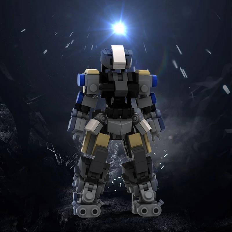 MOC Mechanizm Mech Kombinezon Morski Roboty Figurki Meche Pomysły Klocki Zestawy Klocki High-Tech Zabawki dla Dzieci Prezenty