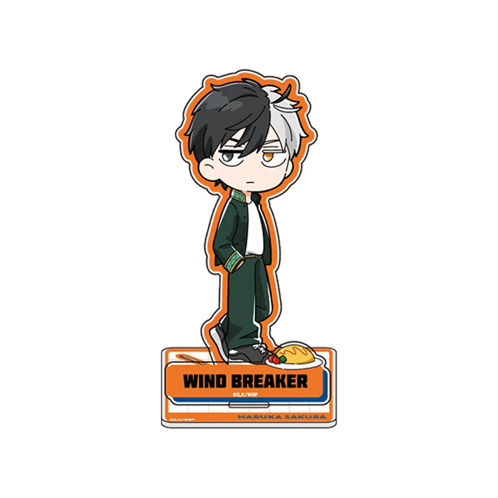 WIND BREAKER Haruka Sakura Akihiko Nirei Kyōtarō Sugishita Hajime Umemiya Hayato Suō Official HD Double insertion Acrylic Stand