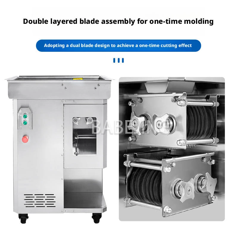 Multi Functional Electric Meat Cutter, Stainless Steel Automatic Beef And Pork Shredder, One-Time Molding