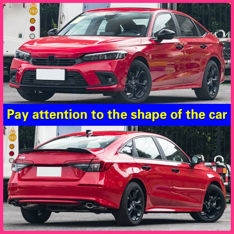 4Pcs Set Mud Flaps Splash Guards Mudguards Guard Car Fender Protection Body Kit For For Honda 11th Civic 2022 Cover Accessories